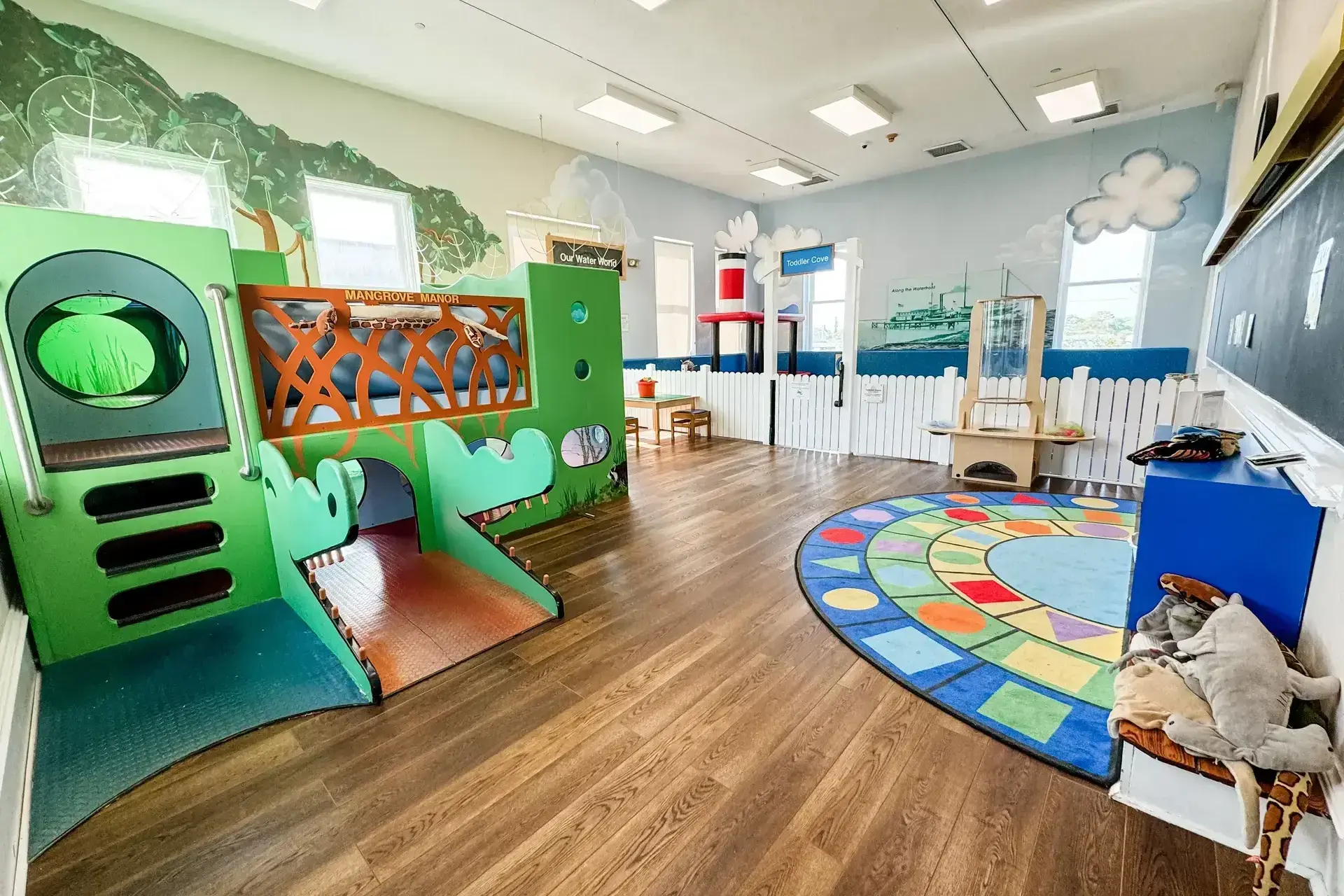 Exhibits second floor